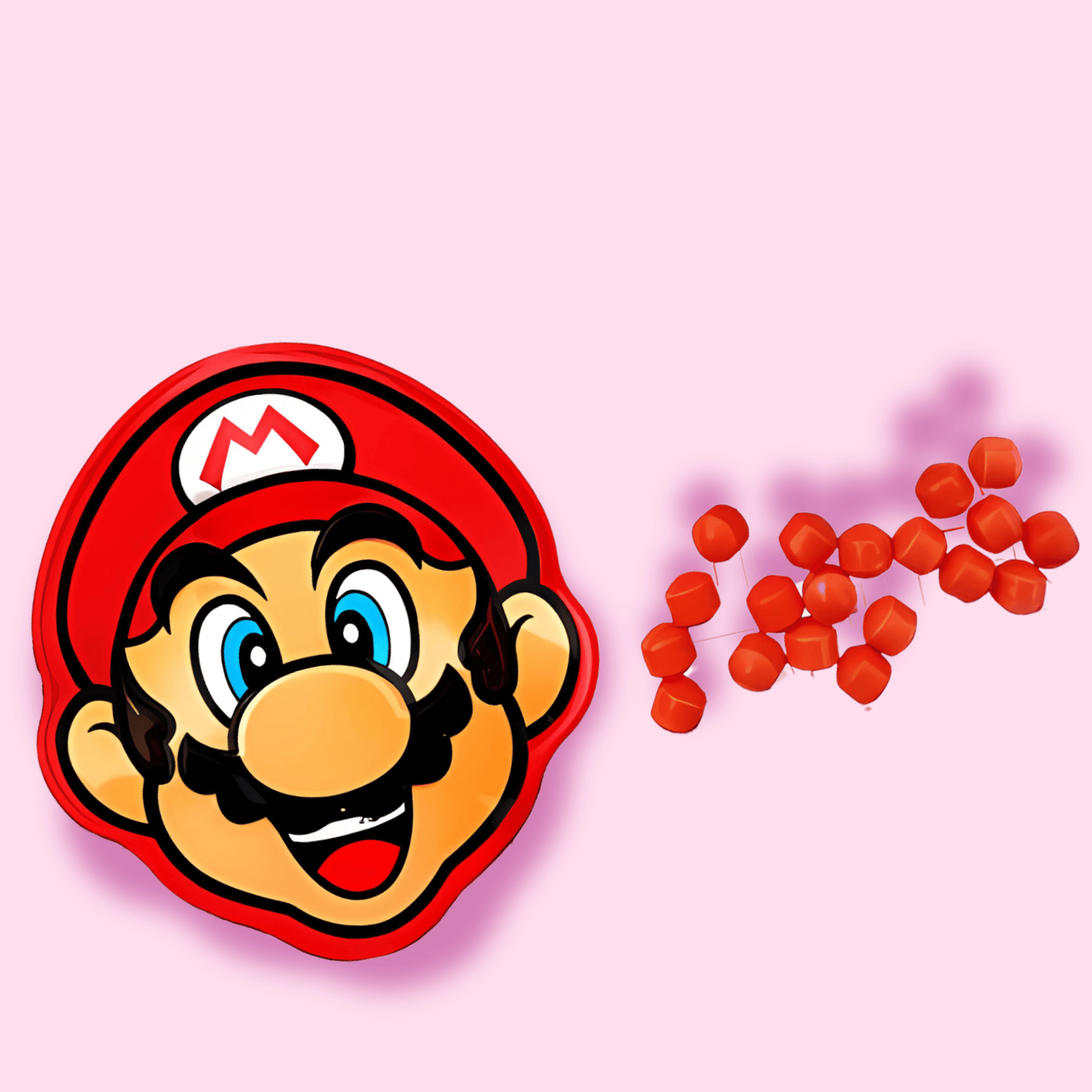 Super Mario Brick Breakin' Cherry Candy Tin - OVERRATED