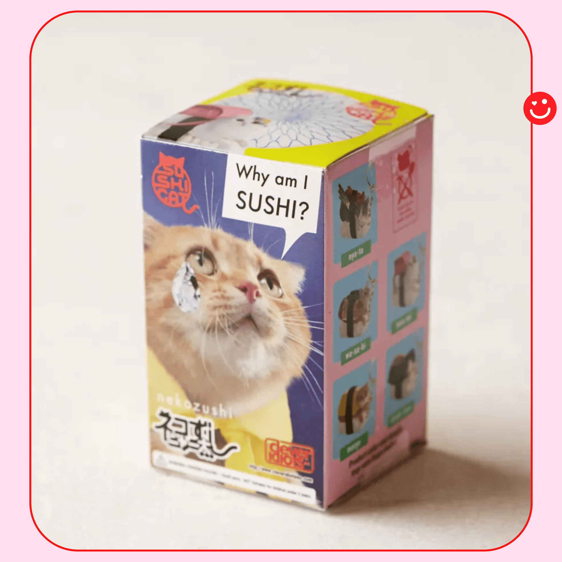 Sushi Cat Nekozushi Keychain Blind Box Figure - OVERRATED