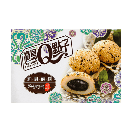 Taiwan Dessert Sesame Mochi - OVERRATED