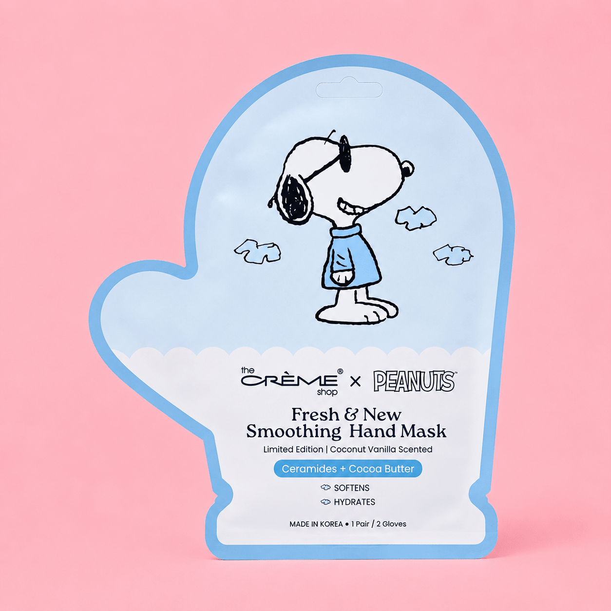 The Crème Shop Peanuts Smoothing Hand Mask - OVERRATED