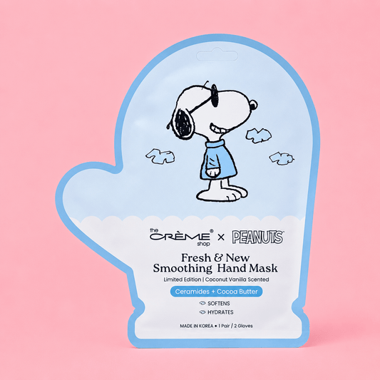 The Crème Shop Peanuts Smoothing Hand Mask - OVERRATED