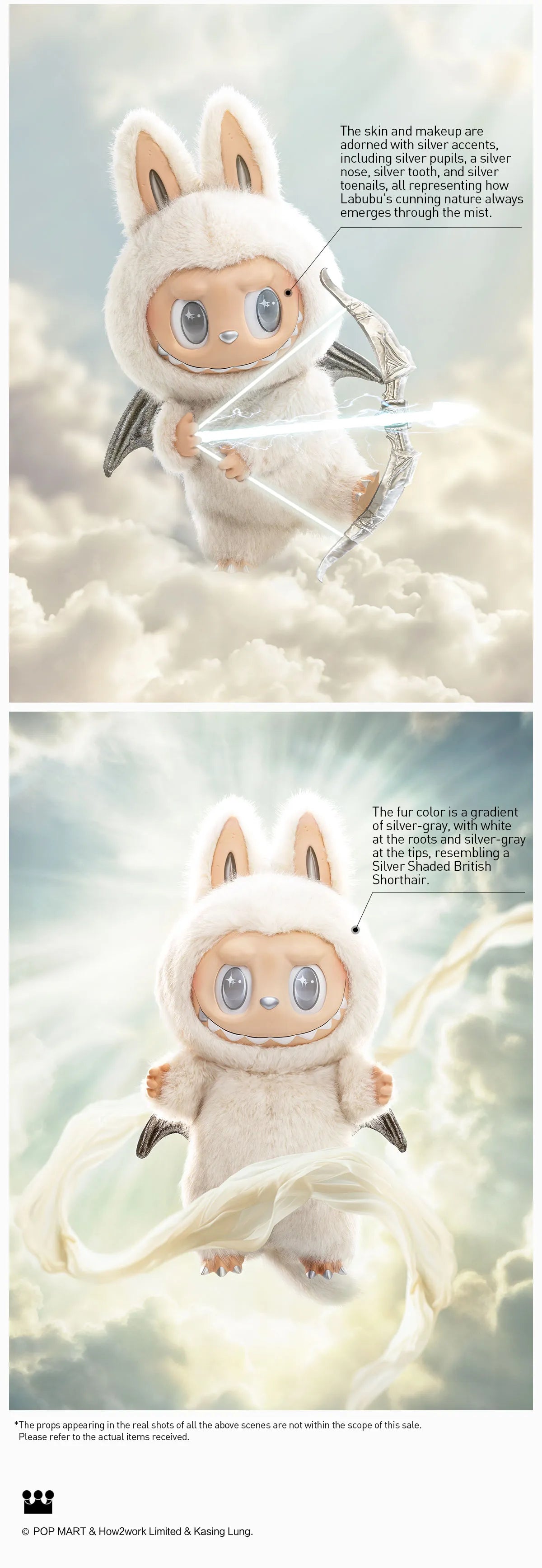 THE MONSTERS ANGEL IN CLOUDS Vinyl Face Doll - OVERRATED
