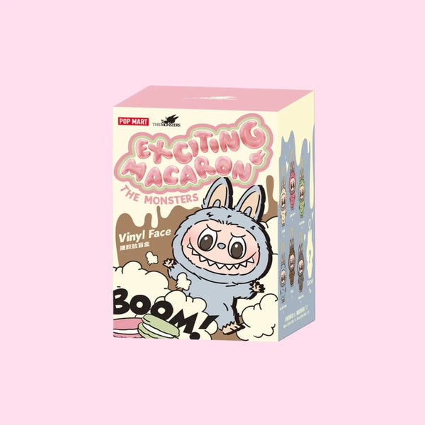 Pop Mart The Monsters Labubu Exciting Macaron Vinyl Face Blind Box Pop Mart The Monsters Labubu Exciting Macaron Vinyl Face Blind Box