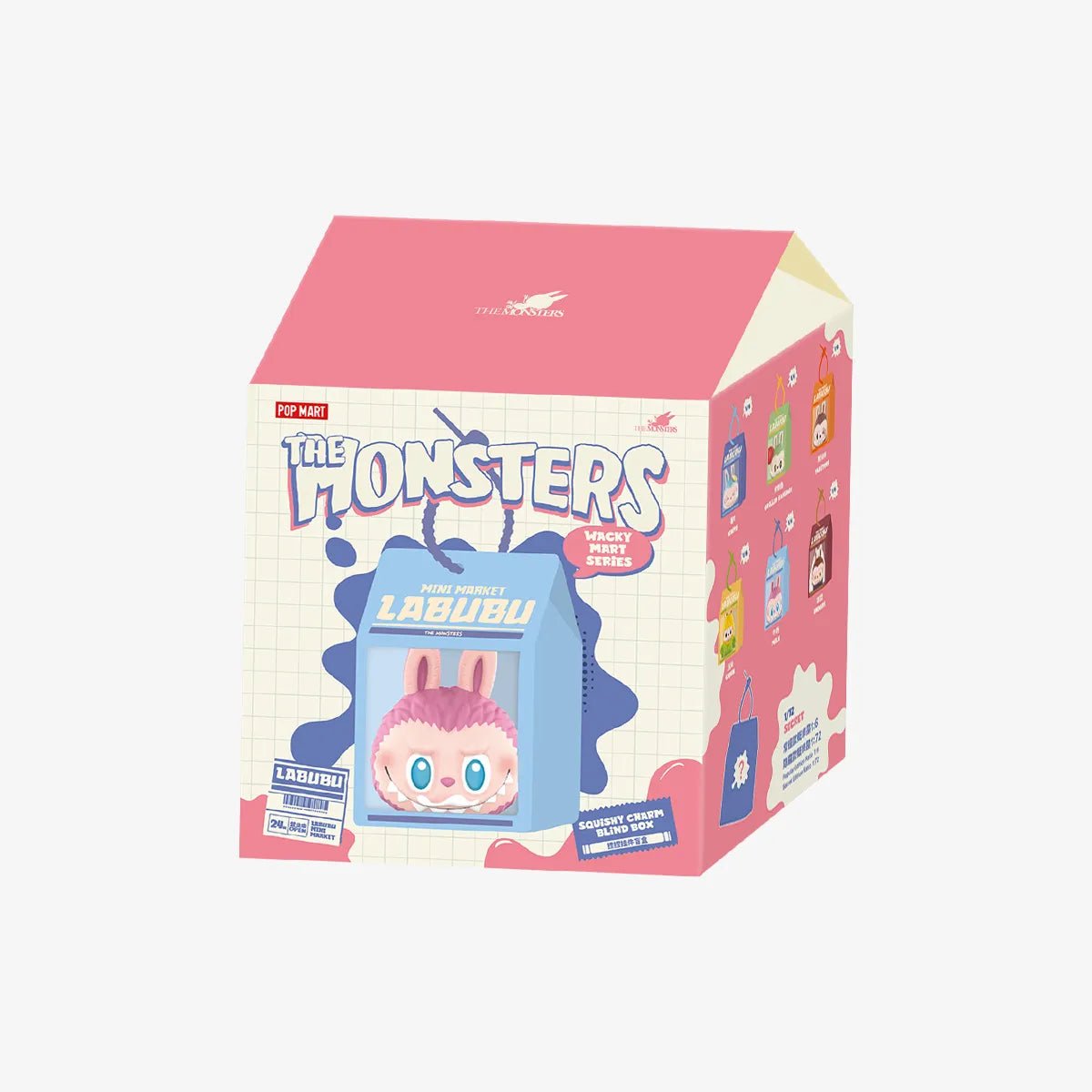 THE MONSTERS Labubu Wacky Mart Series - Pinch Pendant Blind Box - OVERRATED