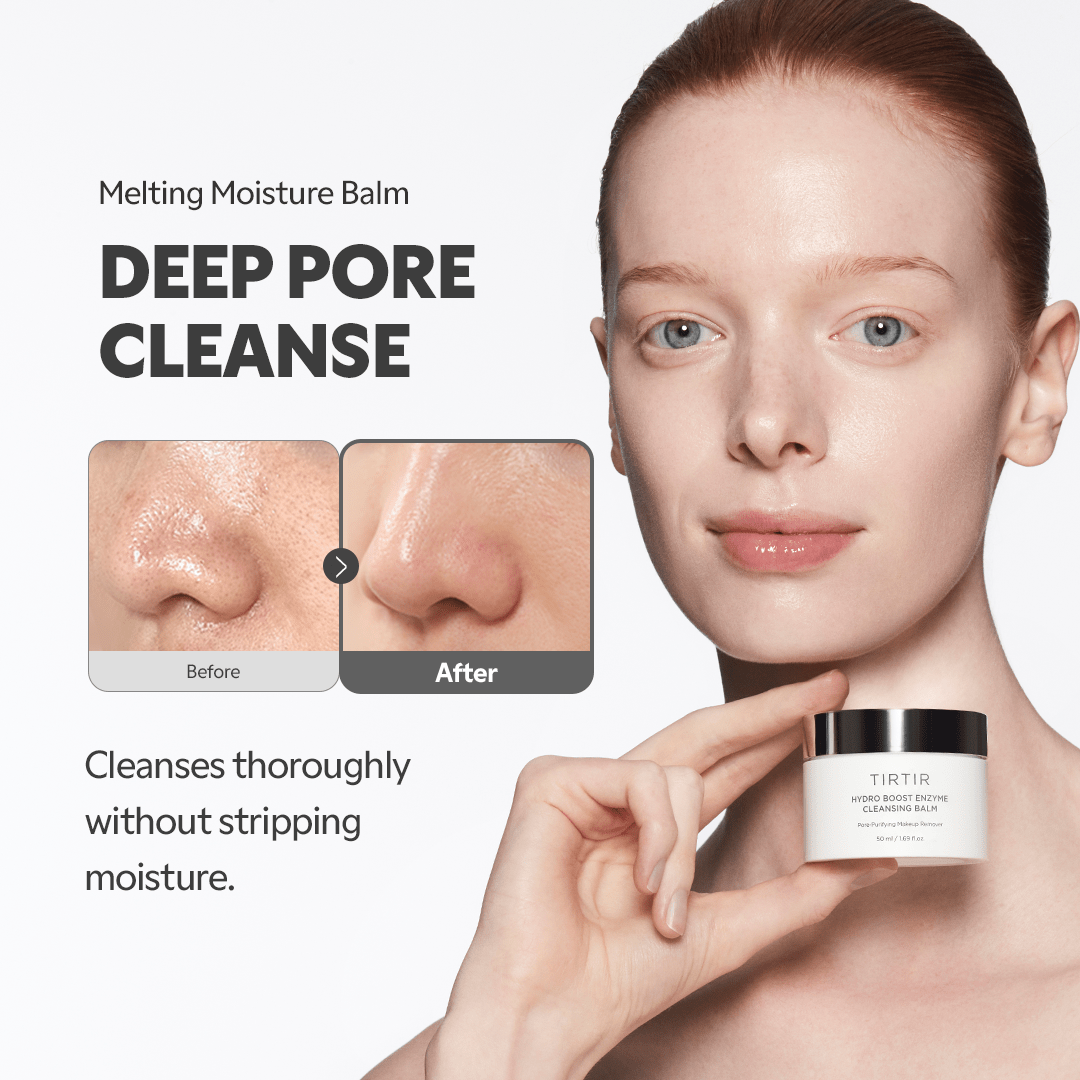 TirTir Hydro Boost Korean cleansing balm melts away impurities - Overrated Korean Beauty & More