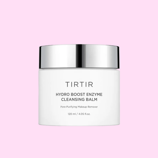 Korean cleansing balm TirTir Hydro Boost Enzyme packaging front - Overrated Korean Beauty & More