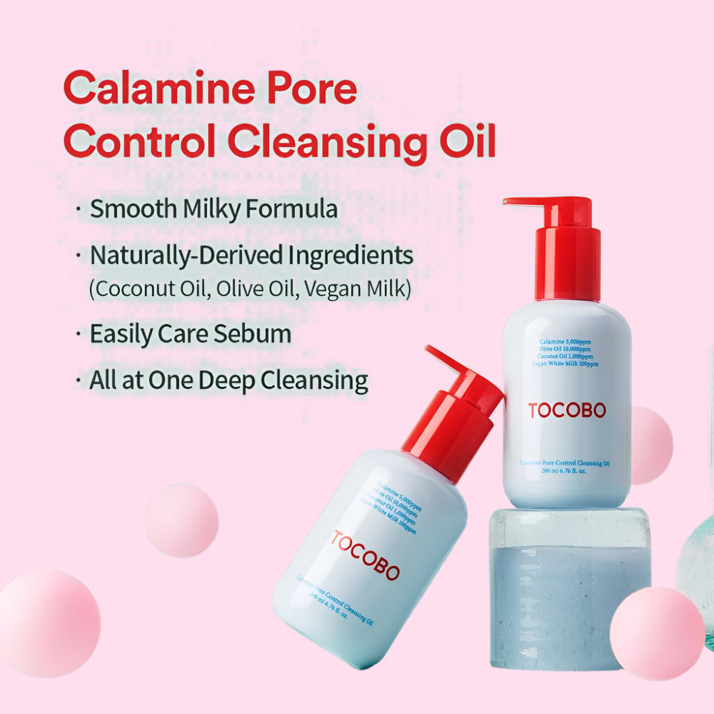 Tocobo Calamine Pore Control Cleansing Oil 200ml - OVERRATED