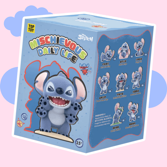 Top Toy Disney Stitch Mischievous Daily Life Series Figure Blind Box - OVERRATED