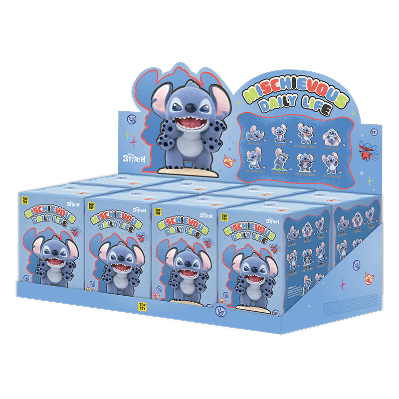 Top Toy Disney Stitch Mischievous Daily Life Series Figure Blind Box - OVERRATED