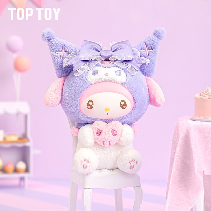 Top Toy Sanrio Characters Kuromi Party Keychain Series Plush Blind Box - OVERRATED