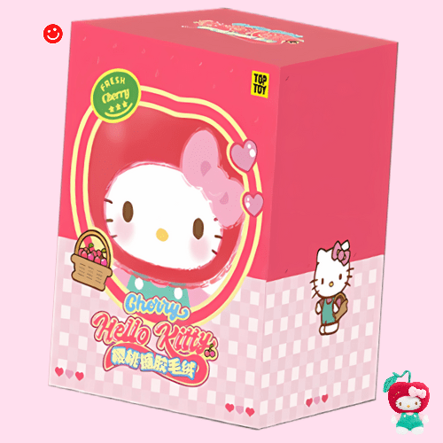 Top Toy Sanrio Hello Kitty Cherry Vinyl Plush Toy - OVERRATED
