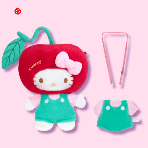 Top Toy Sanrio Hello Kitty Cherry Vinyl Plush Toy - OVERRATED