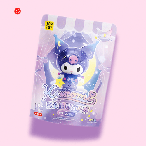 Top Toy Sanrio Kuromi Loving Star Moon Night Series Building Block Figure Blind Bag - OVERRATED