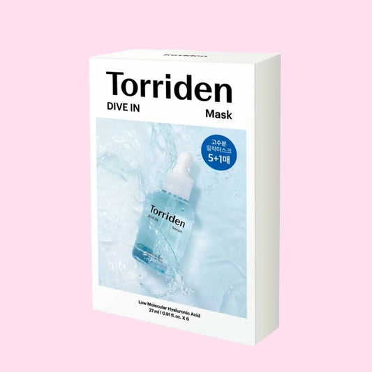 Torriden Dive In Low Molecular Hyaluronic Acid Mask Sheet 10pack - OVERRATED