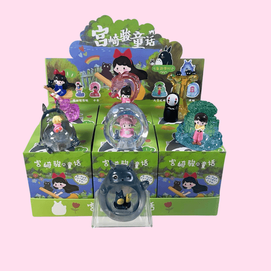 Totoro Crystal Glow Blind Box Night Light – Studio Ghibli Inspired Collectible (6 Designs + Secret) - OVERRATED
