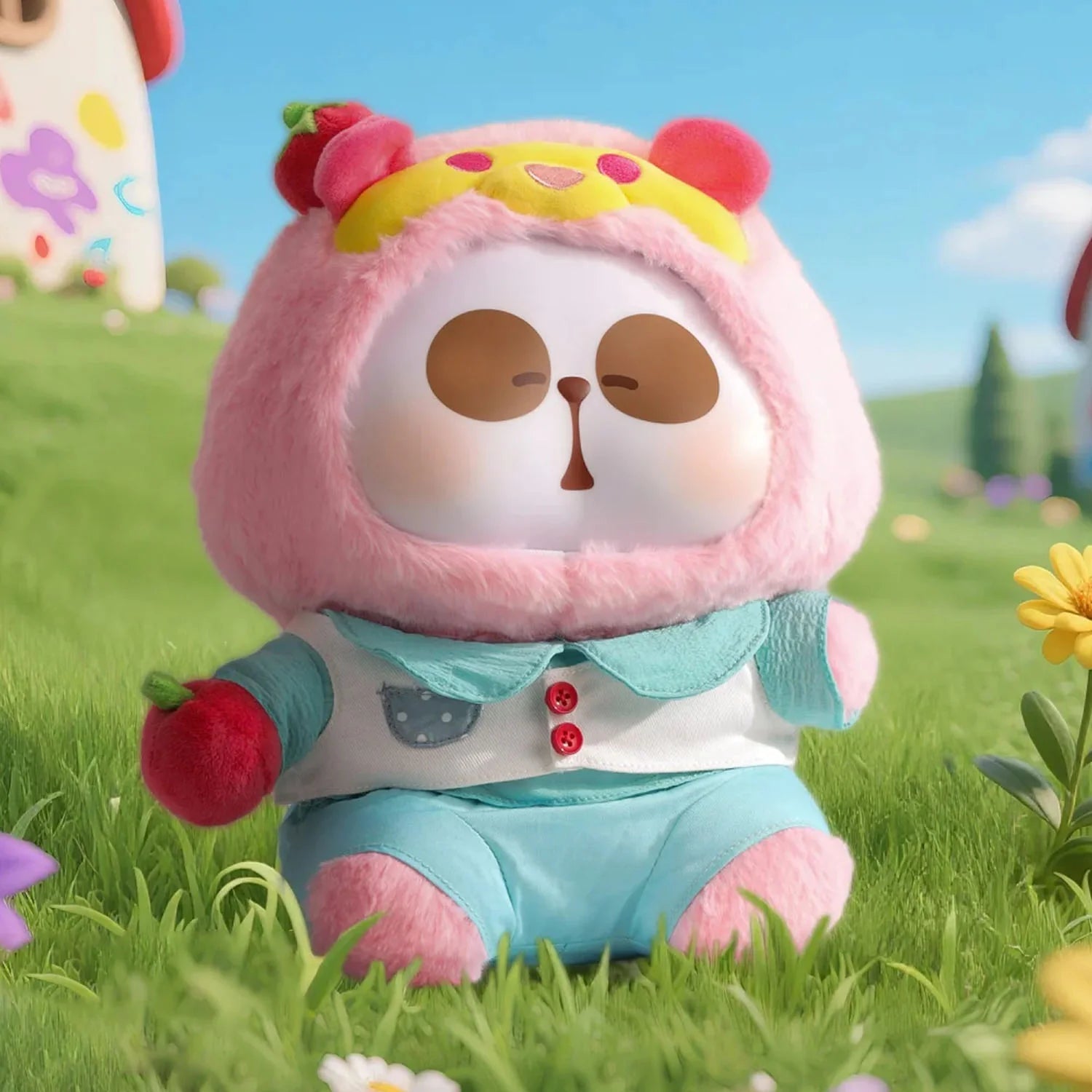 Toy City 400% Mr. Pa Animal's After - School Diaries Series Plush Blind Box - OVERRATED