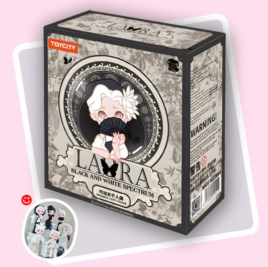Toy City Laura Black and White Spectrum Series BJD Blind Box - OVERRATED