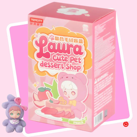 Toy City Laura Cute Pet Dessert Shop Series Plush Blind Box - OVERRATED