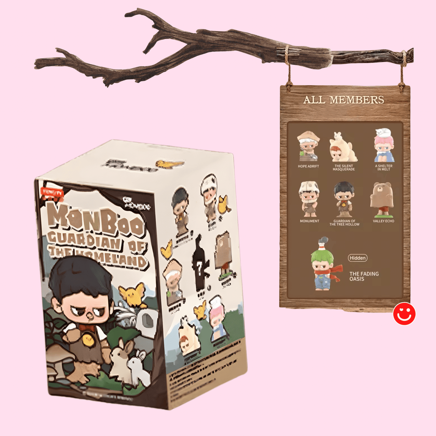 Toy City Monboo Guardian Of The Homeland Series Blind Box - OVERRATED