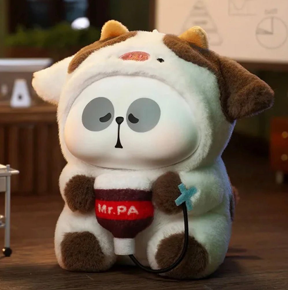 TOY CITY MR. PA Animal Company Plush Keychain Blind Box - OVERRATED