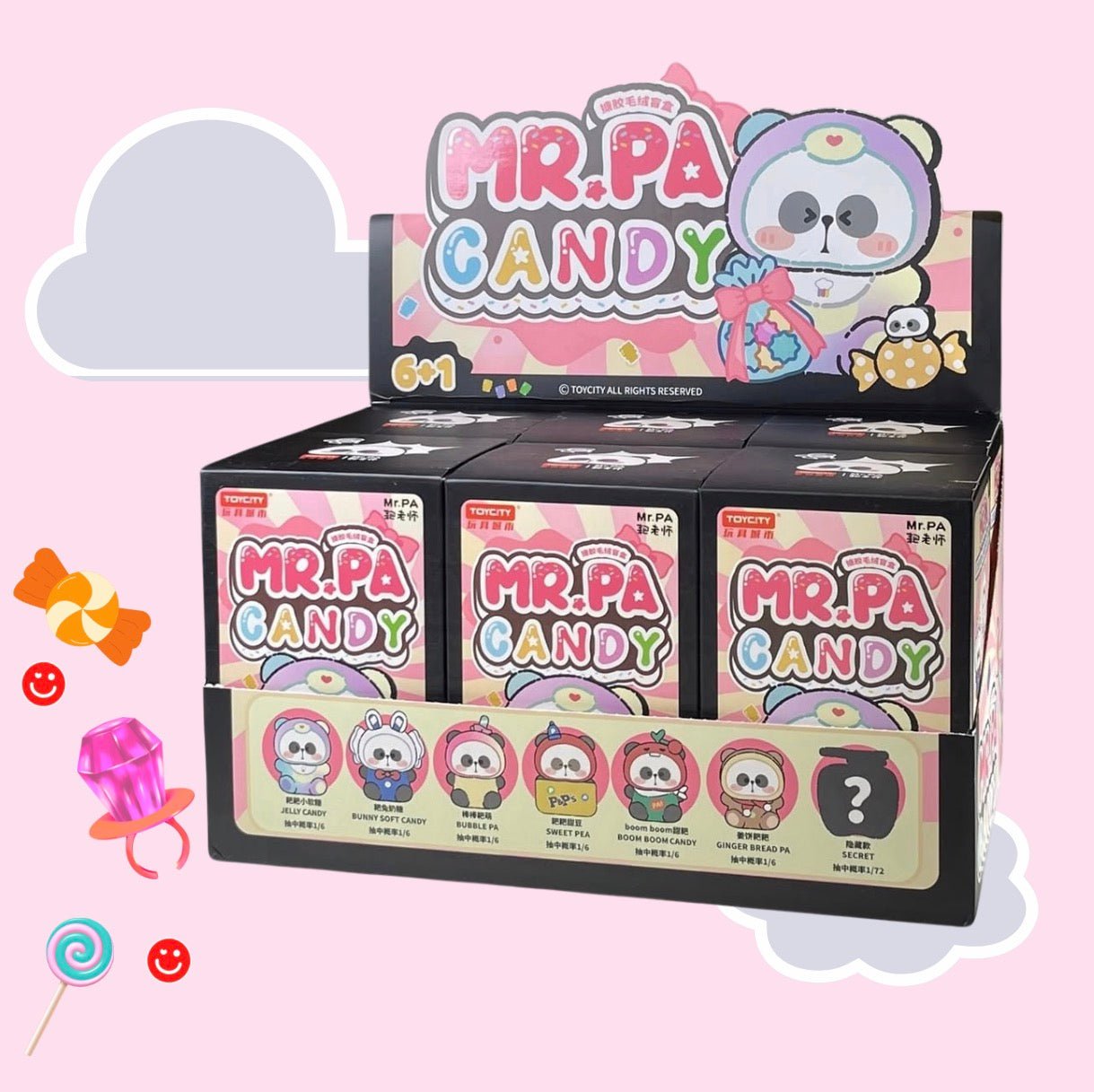 Toy City Mr. Pa Candy Series Blind Box - OVERRATED