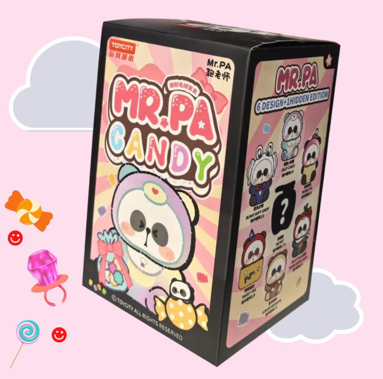 Toy City Mr. Pa Candy Series Blind Box - OVERRATED