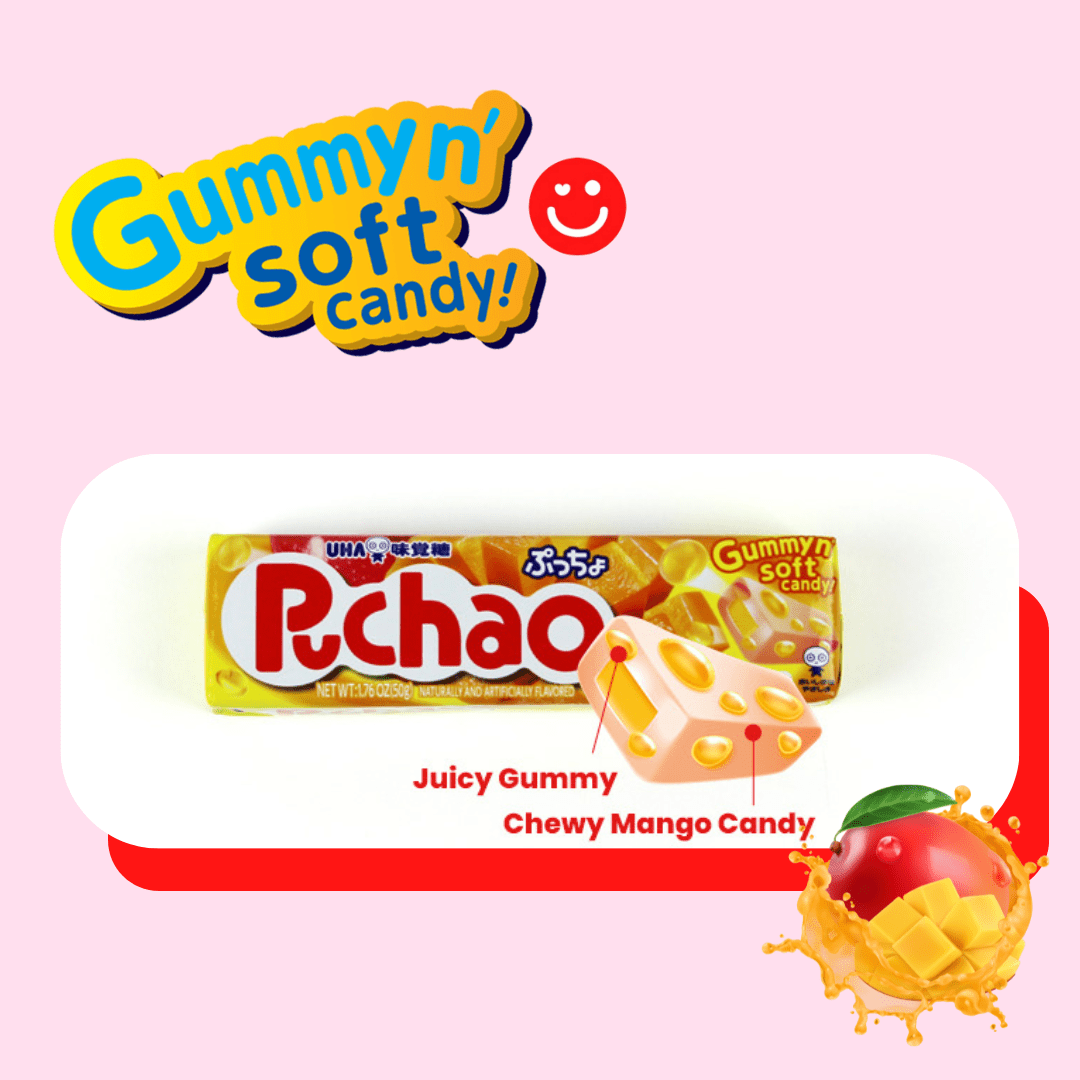 UHA Puchao Mango Soft Candy - OVERRATED