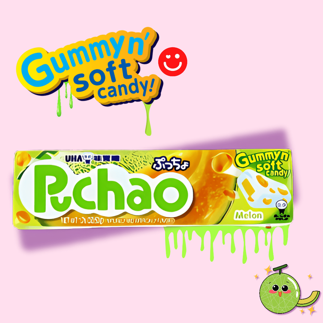 UHA Puchao Melon Soft Candy - OVERRATED