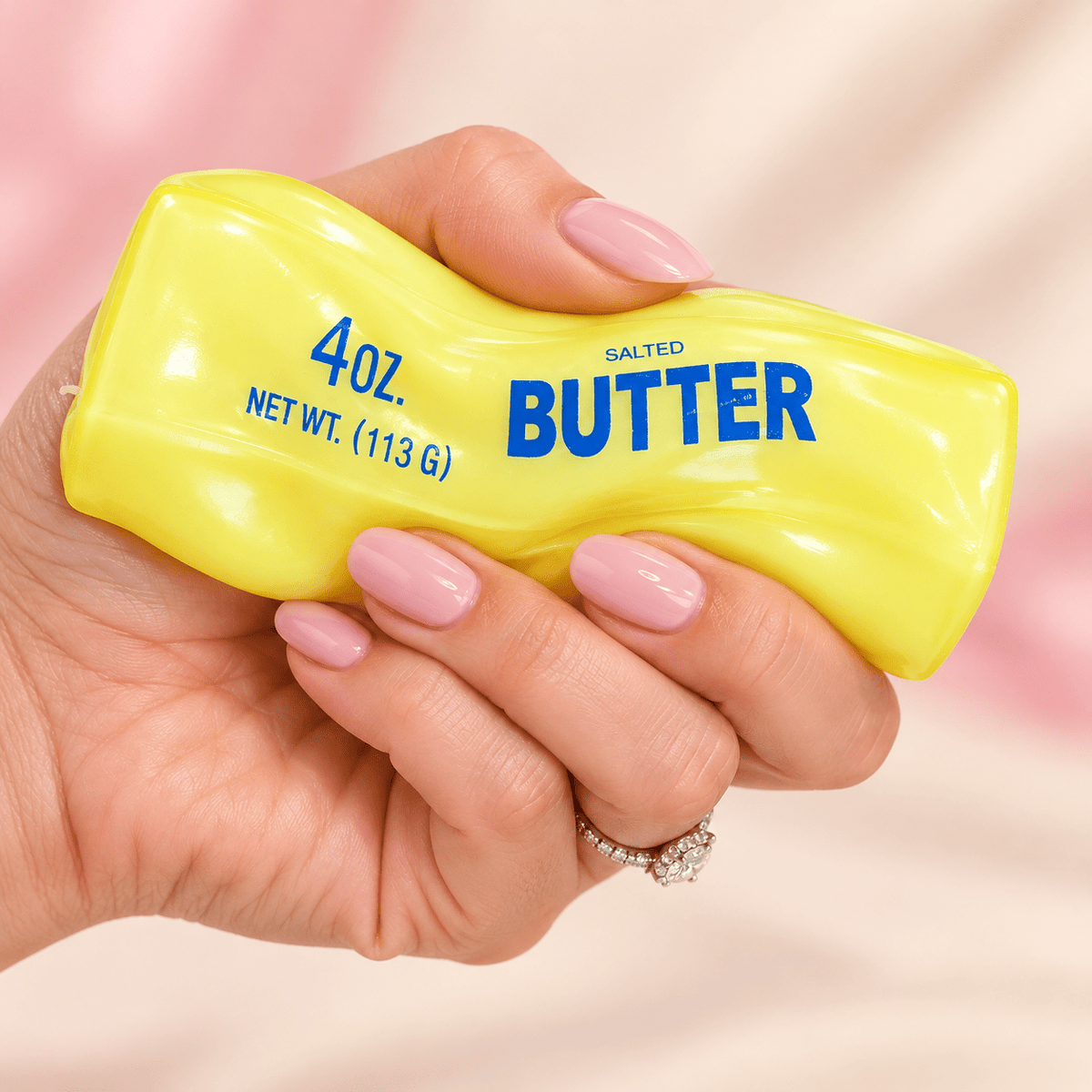 Vaseline Butter Squishy – 4 oz Slow-Rising Fidget Toy - OVERRATED