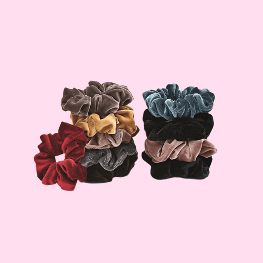 Velvet Scrunchie Set of 2 - OVERRATED