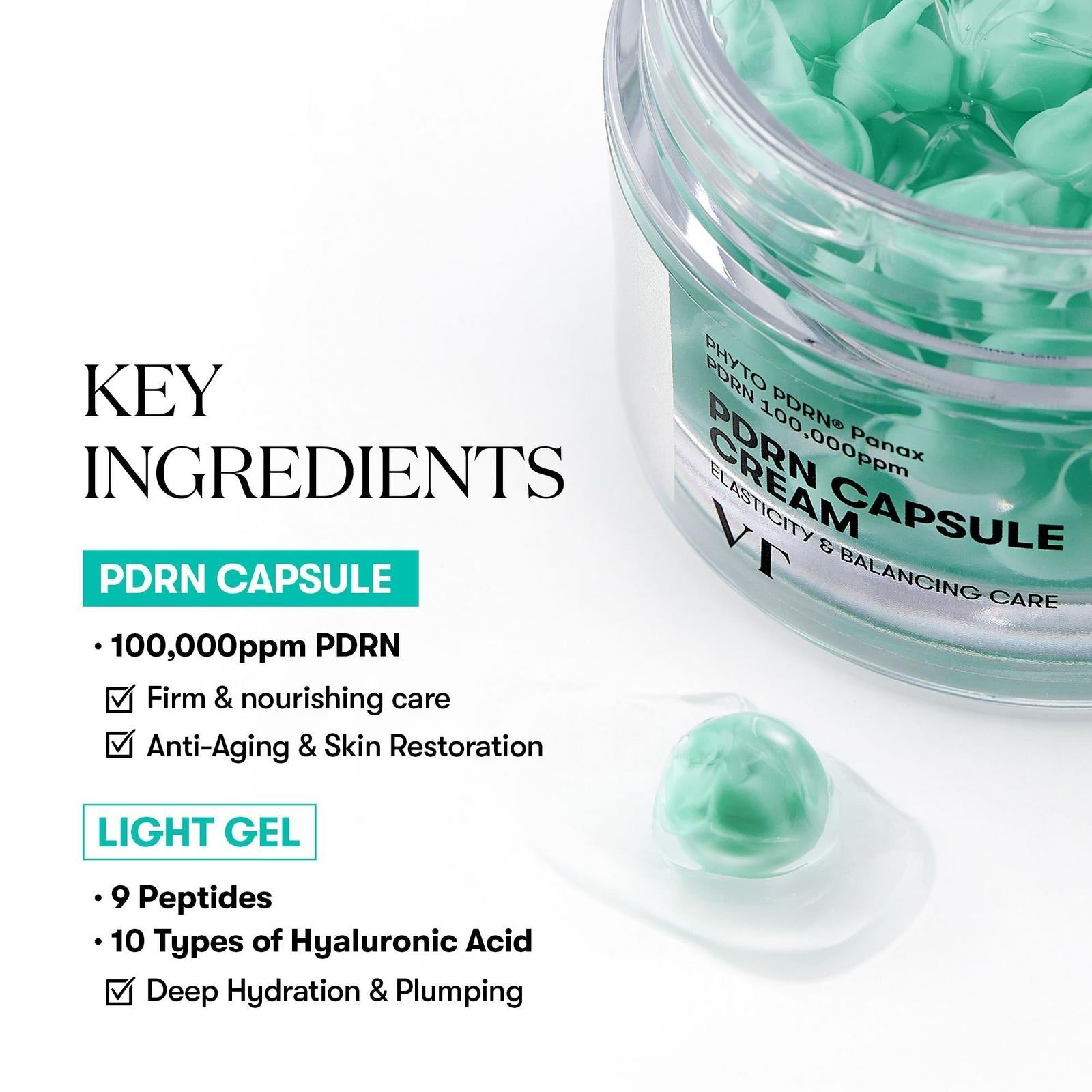 VT Cosmetics PDRN Capsule Cream 100 - OVERRATED