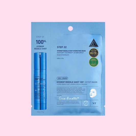 VT Hydrop Reedle Shot 100 2 - Step Sheet Mask - OVERRATED
