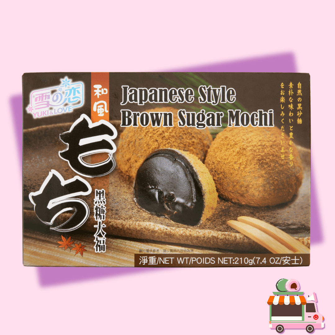 Yuki & Love Japanese Style Brown Sugar Mochi - OVERRATED