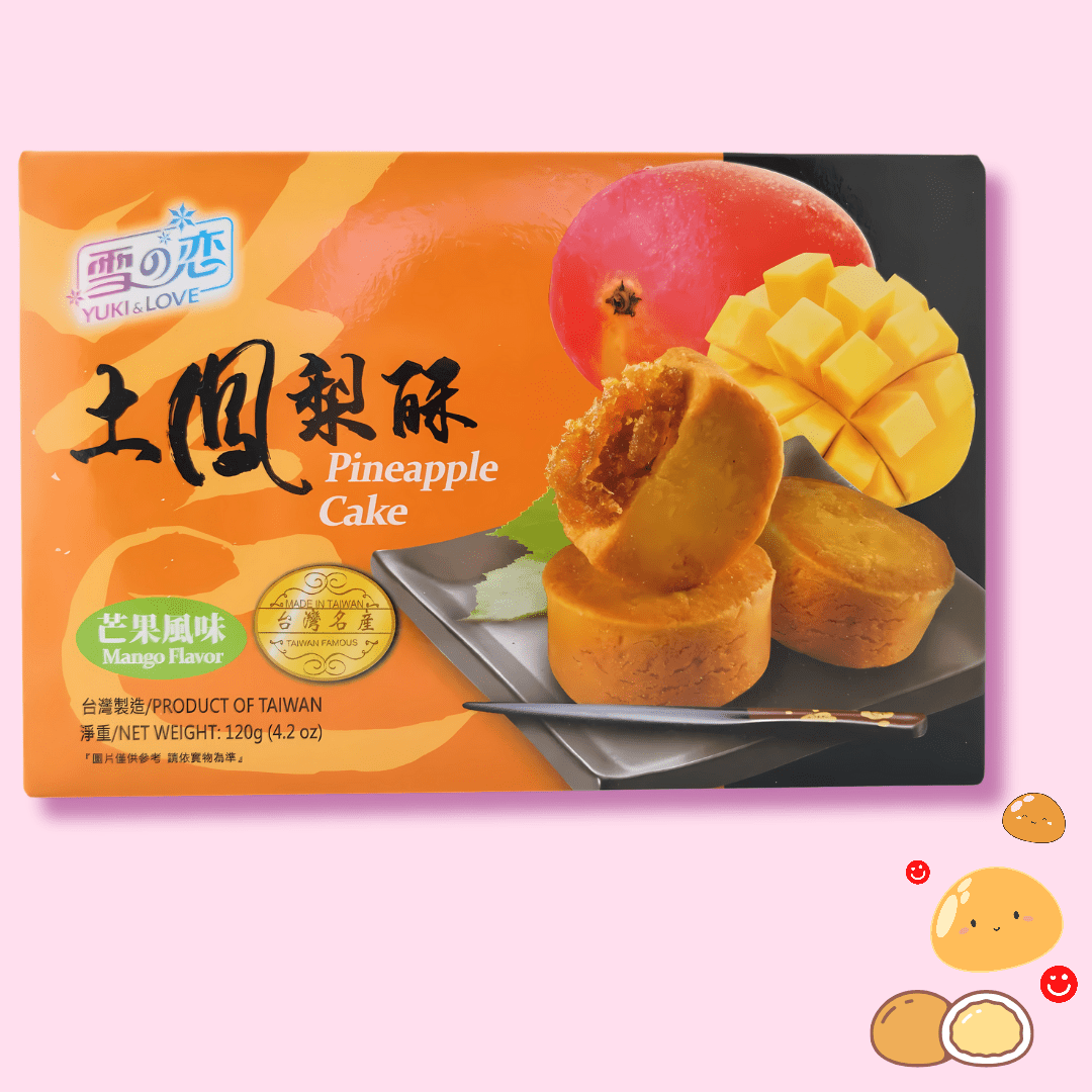 Yuki & Love Pineapple Cake Mochi - OVERRATED