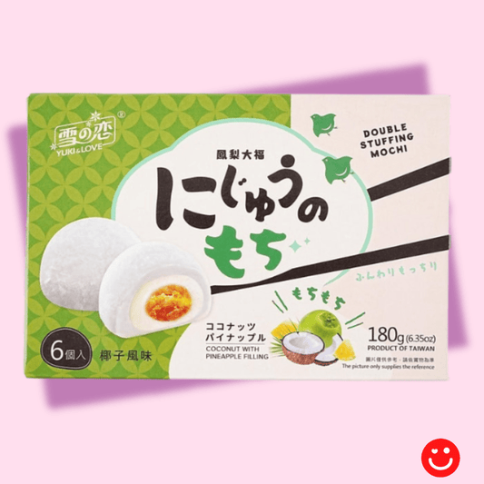 Yuki & Love Pineapple Mochi With Coconut Flavor - OVERRATED