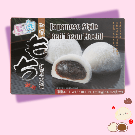 Yuki & Love Red Bean Mochi - OVERRATED