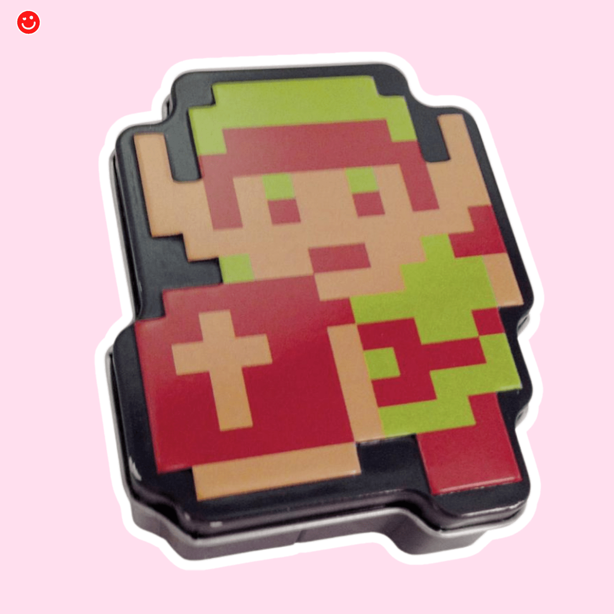 Legend of Zelda candy tin collectible Link sword 8-bit design novelty - Overrated Korean Beauty & More