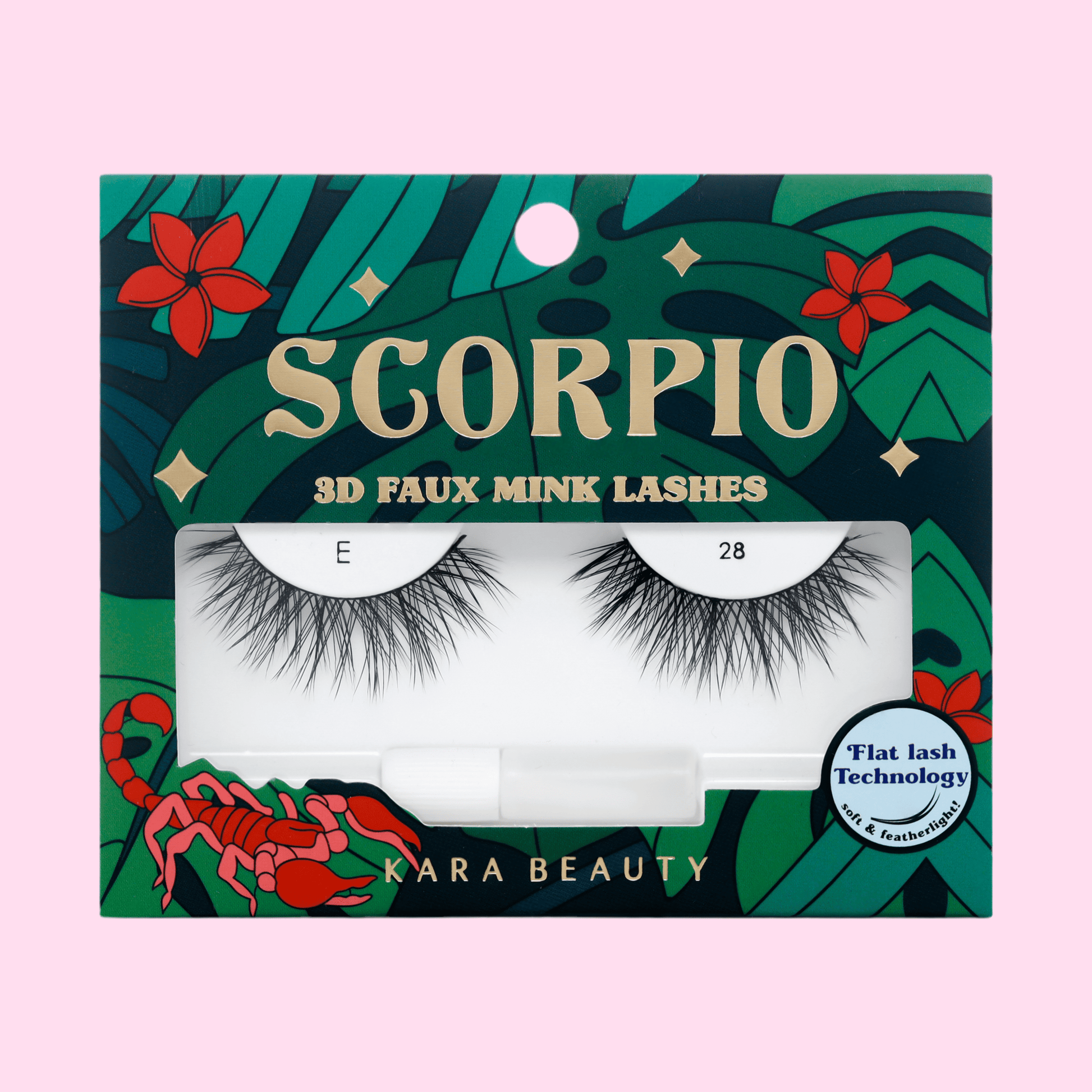 ZODIAC 3D Faux Mink Flat/Cashmere False Eyelashes: Pisces - OVERRATED