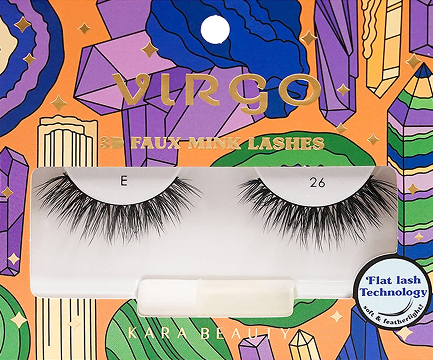 ZODIAC 3D Faux Mink Flat/Cashmere False Eyelashes: Pisces - OVERRATED