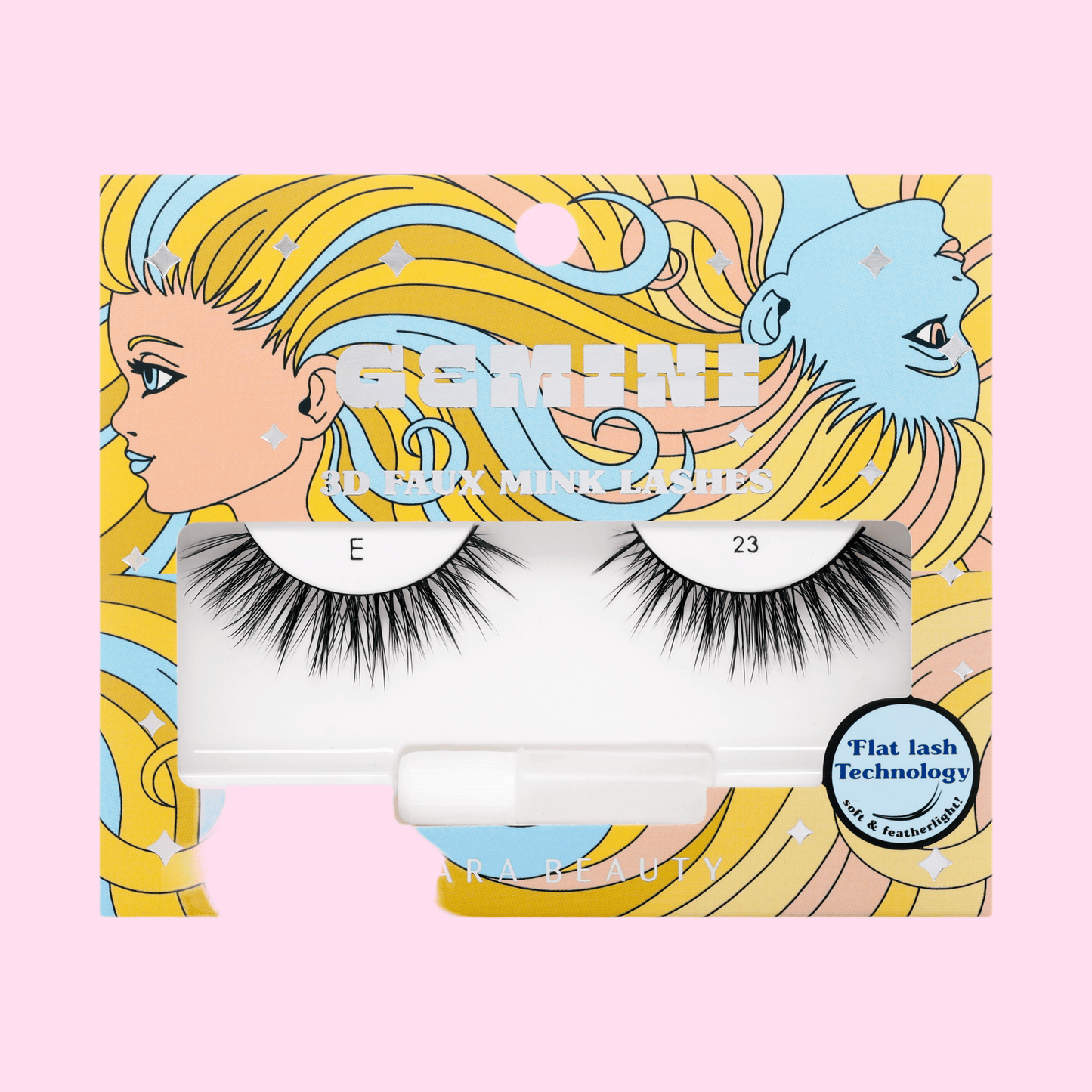 ZODIAC 3D Faux Mink Flat/Cashmere False Eyelashes: Pisces - OVERRATED