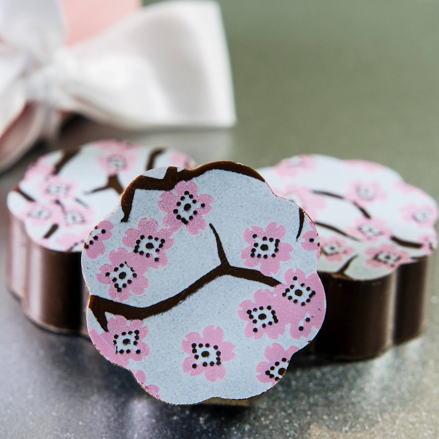 Cherry Blossom Chocolates - Box of 5