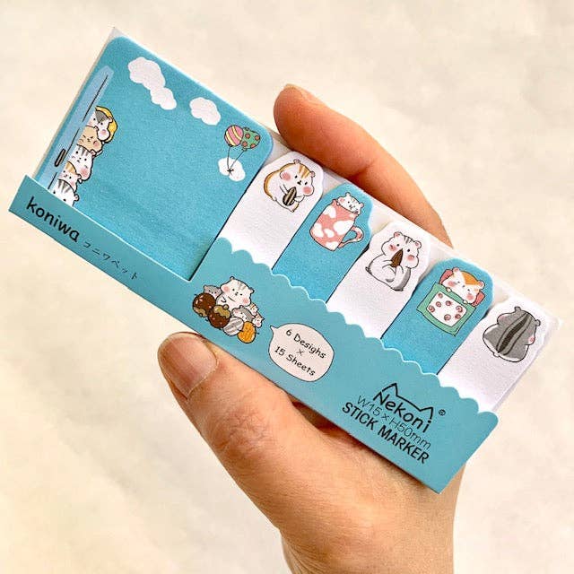 Nekoni Hamster  Sticky Notes