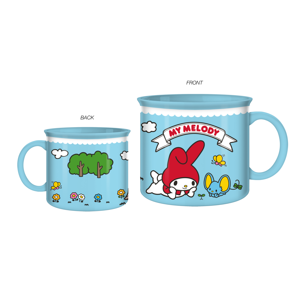 Sanrio My Melody Meadow Friends  20oz Ceramic Camper Mug