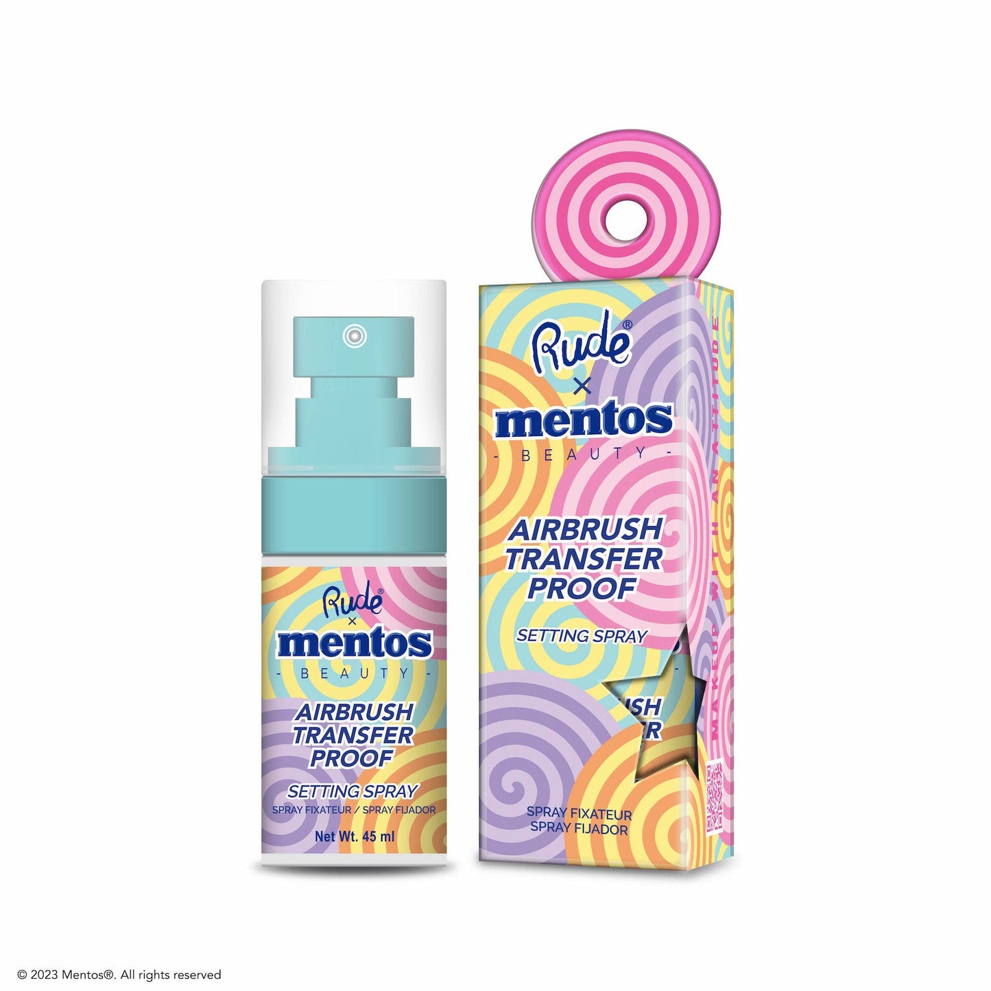 Mentos Airbrush Transfer Proof Setting Spray