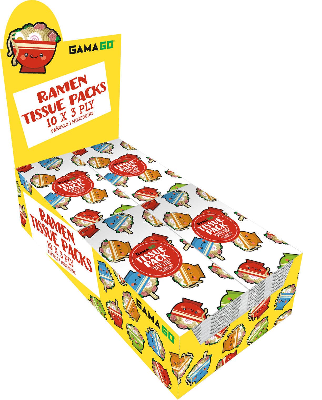 Ramen Tissue Packs