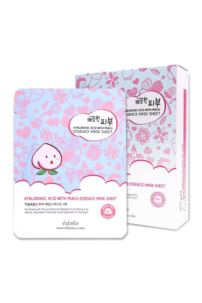 Esfolio Essence Peach Sheet Mask