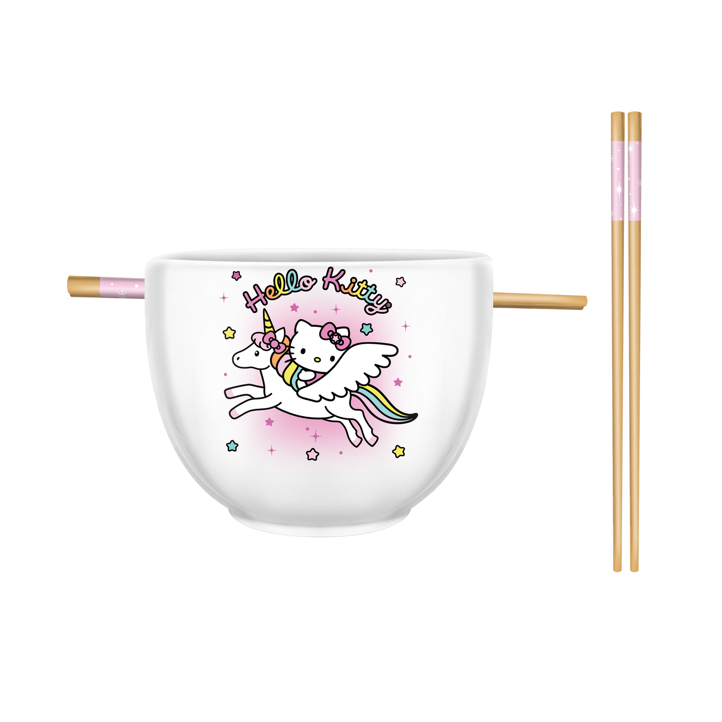 Hello Kitty Unicorn Star 20oz Ceramic Ramen Bow