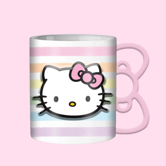 Hello Kitty 20oz Mug with Sculpted Bow Handle