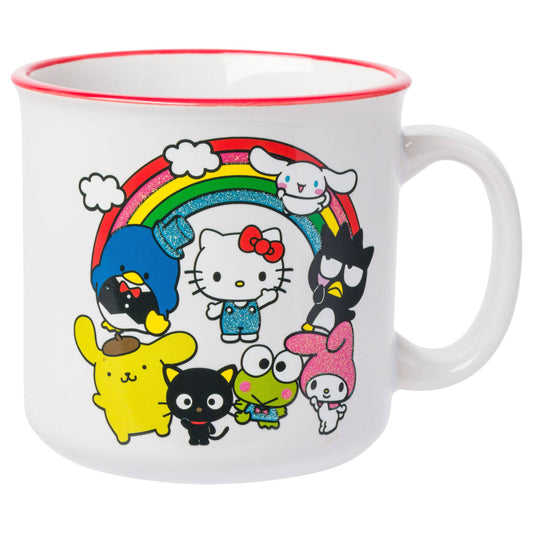 Hello Kitty and Friends 20oz Mug with Glitter