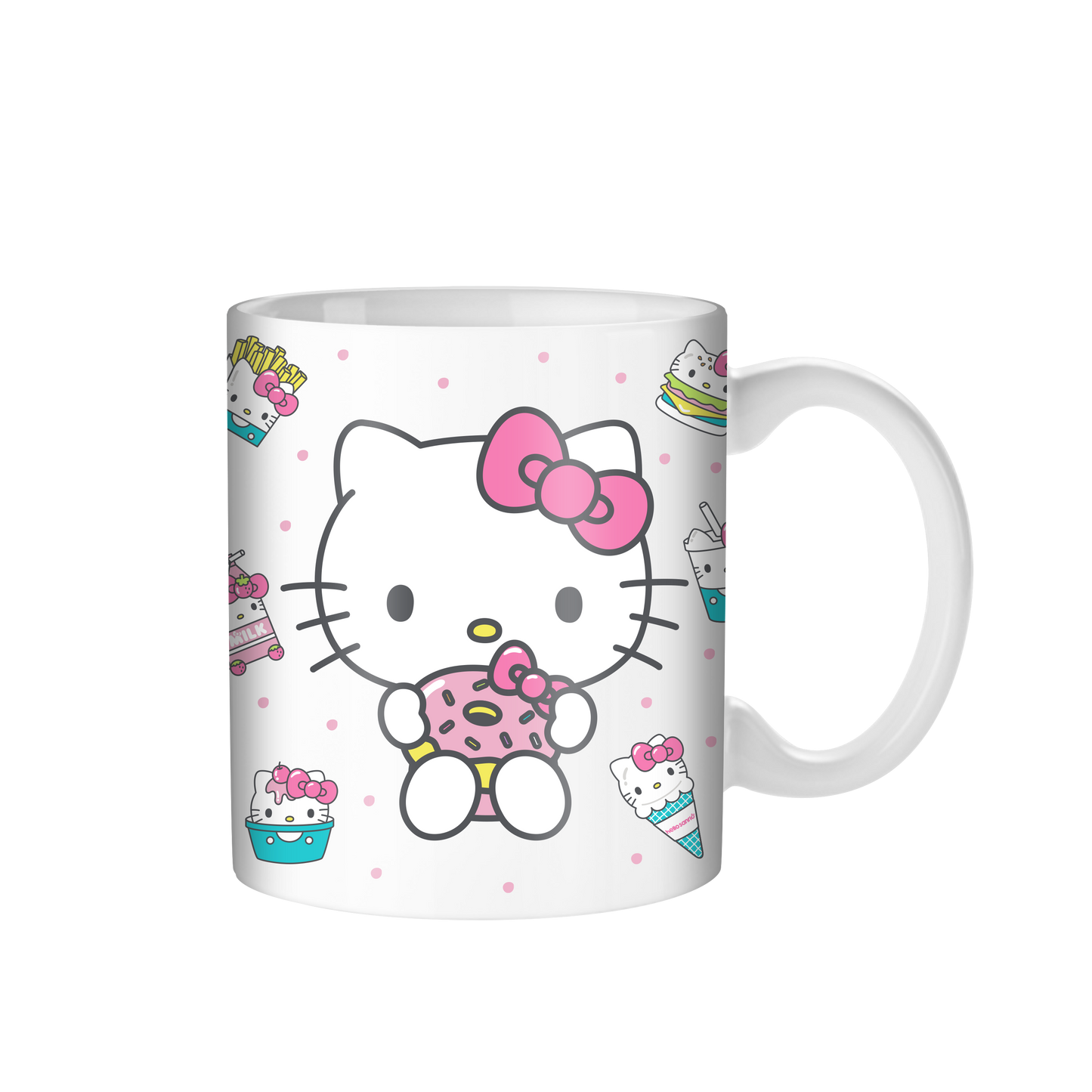 Hello Kitty Donut & Snacks 20oz Ceramic Mug